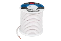 Certified 14 AWG Wire, White, 25-ft