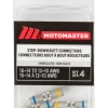 Certified 16-14 To 12-10 AWG Uninsulated Step Down Butt Connector, 4-pk