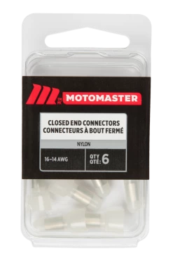 Certified 16-14 AWG Automotive Closed End Connector, 6-pk