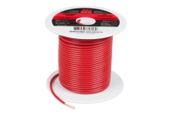 Certified 16 AWG Wire, Red, 100-ft