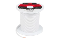 Certified 16 AWG Wire, White, 100-ft