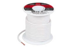 Certified 16 AWG Wire, White, 25-ft