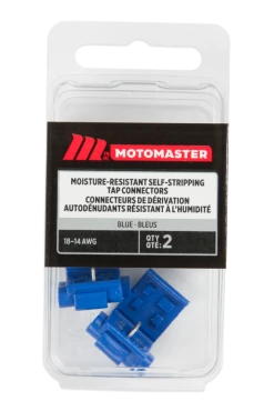Certified 18-16 Moisture Resistant Tap Connector, 2-pk