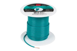 Certified 18 AWG Wire, Green, 100-ft