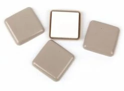 Certified Self-Adhesive Furniture Gliders, 2-in