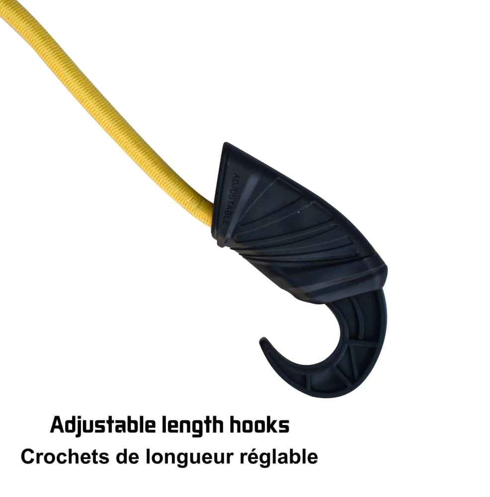 Certified Adjustable Bungee Cord, For Light Duty Use, 16-24-in - Image 5