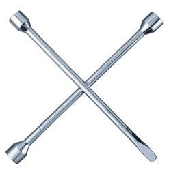Certified 3-Way Lug Wrench, SAE, 14-in