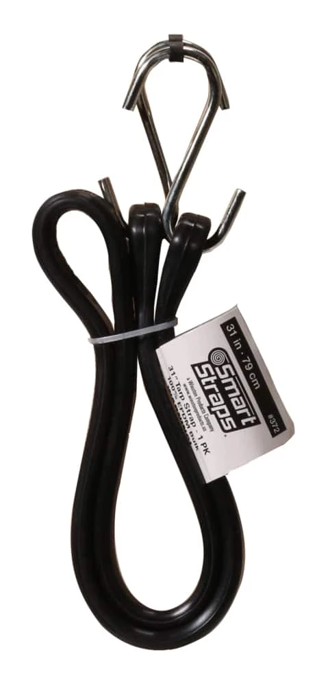 Certified Rubber Bungee Cord, With S-Hook, 31-in - Image 3