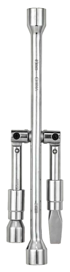 Certified 4-Way Foldable Lug Wrench