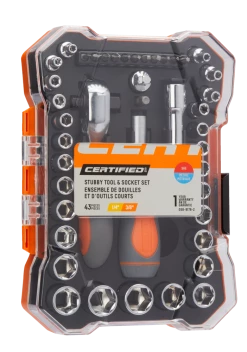 Certified Home Repair Tool & Socket Set, 43-pc