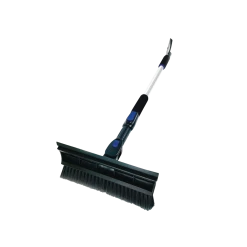 Certified Telescopic 3-in-1 Snow Brush With Ice Scraper & Squeegee, 61-in