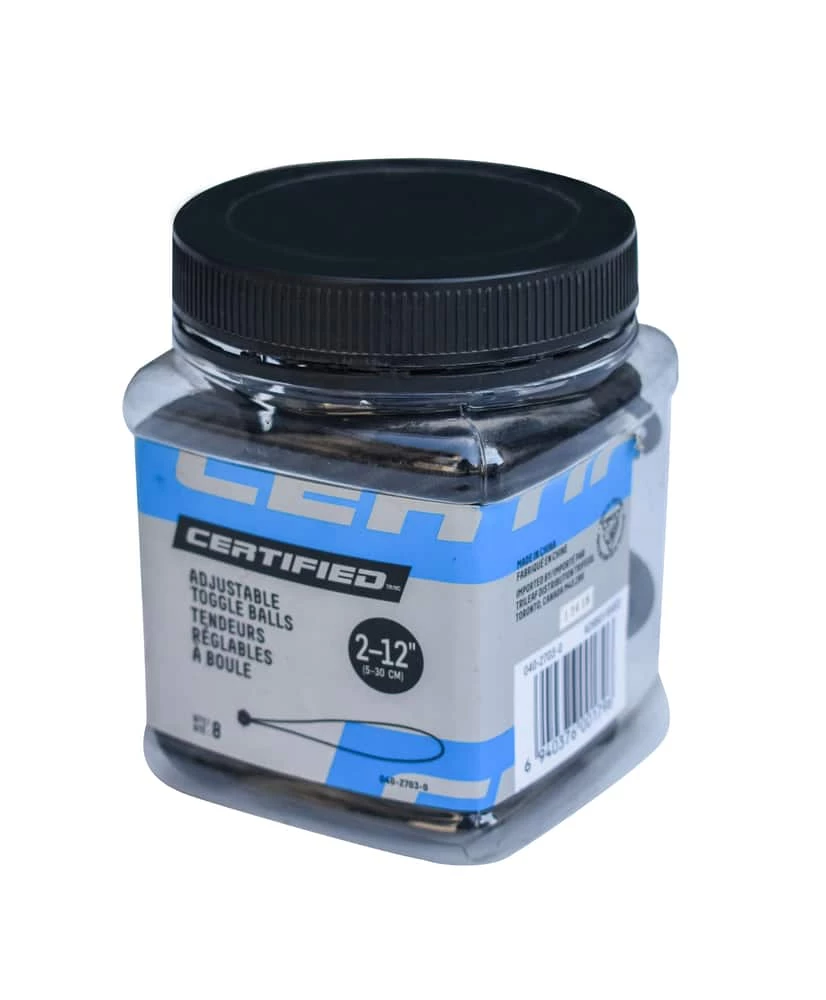 Certified Adjustable Bungee Cord Toggle Balls, 25-cm, 8-pk - Image 5