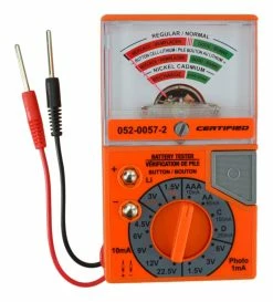 Certified Battery Tester