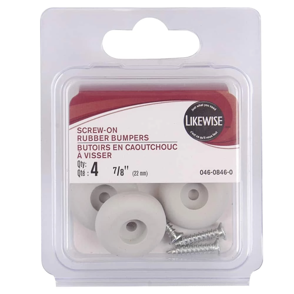 Certified Screw-On Rubber Bumper, 7/8-in - Image 3