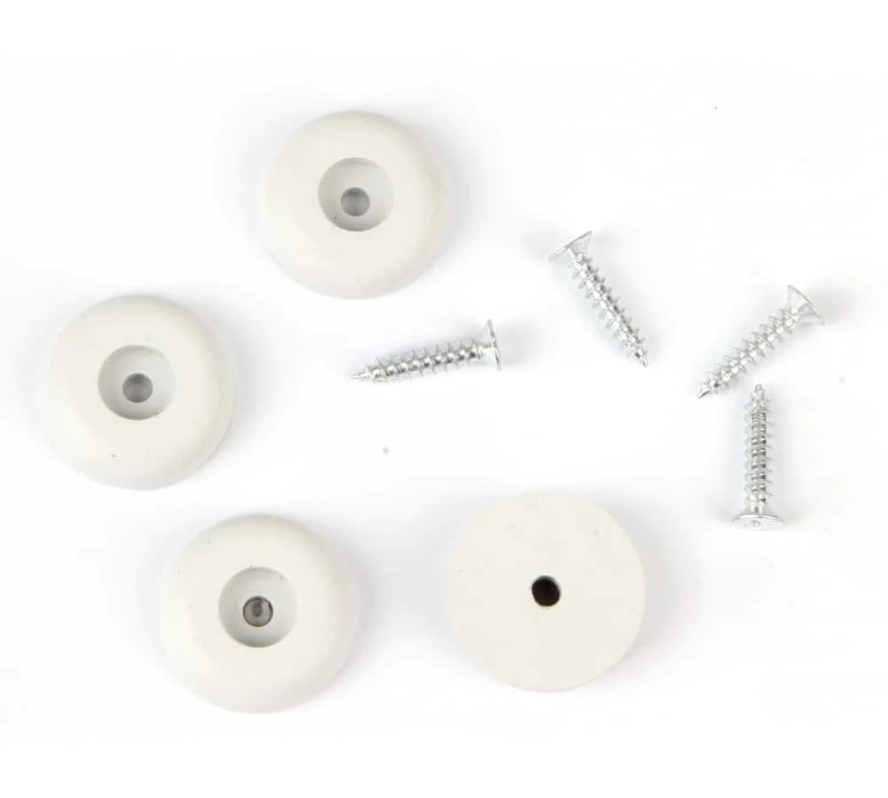 Certified Screw-On Rubber Bumper, 7/8-in