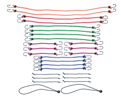 Certified Standard Bungee Cord Kit, Assorted Sizes, 26-pk