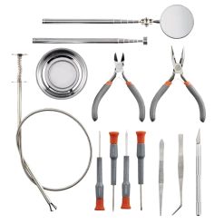 Certified Tool Set, Comfort Grip, Rust Resistant, 16-pc