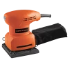 Certified 2218 2A Corded Single-Speed Sheet Sander With Dust Bag & Sandpaper, 1/4-in
