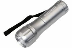 Certified 120 Lumens LED Aluminum Handheld Flashlights, Batteries Included, Assorted Colours, 3-pk