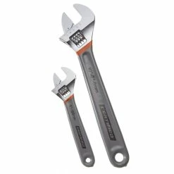 Certified Adjustable Wrench Set, 2-pc, 6-in & 10-in