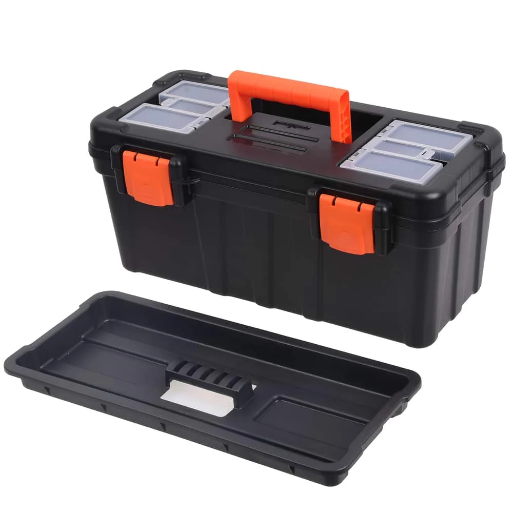 Certified Portable Plastic Tool Box W/ Removable Tray, 20-in - Image 5