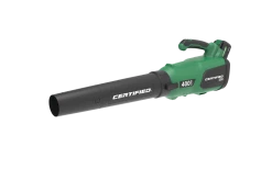 Certified 20V Cordless Battery-Powered Lawn & Garden Leaf Blower