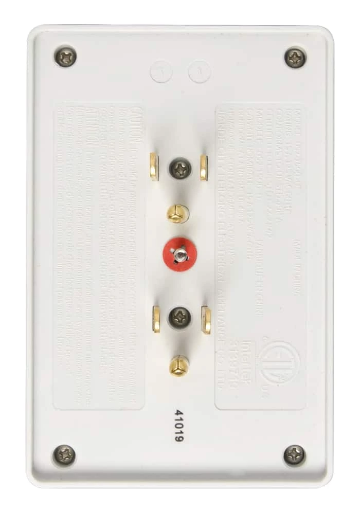 Certified 6-Outlet Side Access Wall Tap Adapter, White - Image 2