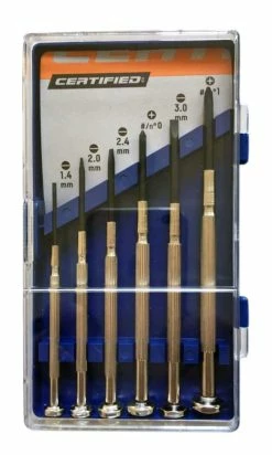 Certified 6-pc Precision Screwdriver Set With Case