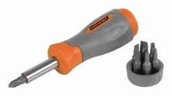 Certified 7-in-1 Multi-Bit Screwdriver, Textured Grip
