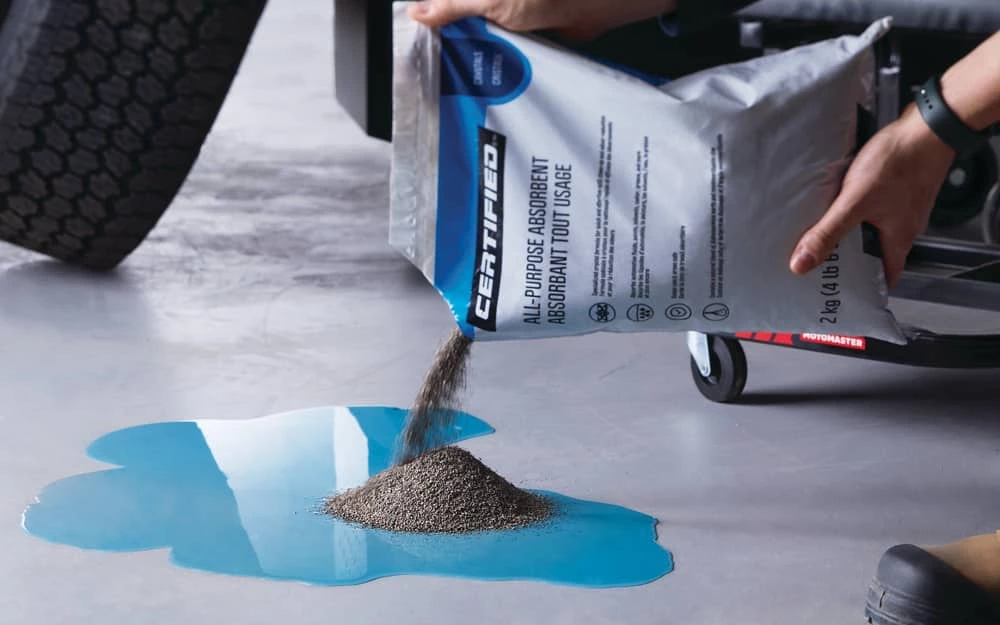 Certified All-Purpose Oil/Fluid Absorbent Crystals, 2-kg - Image 6