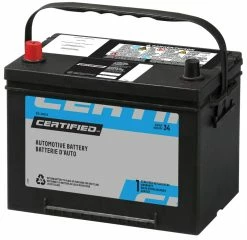 Certified Group Size 34 Battery, 600 CCA