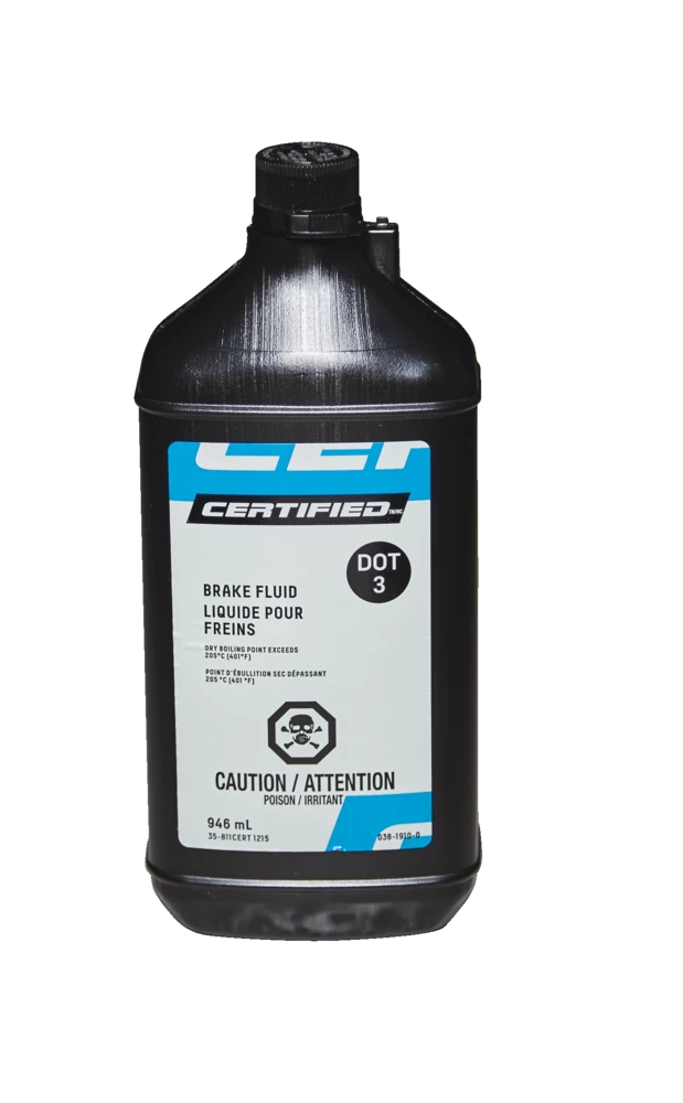 Certified DOT 3 Brake Fluid, Assorted Volumes - Image 3
