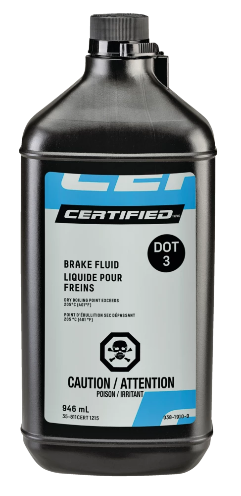 Certified DOT 3 Brake Fluid, Assorted Volumes - Image 2