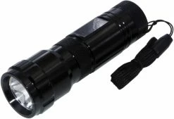 Certified 95 Lumens Compact Lightweight Waterproof Flashlight With 3 Settings, Batteries Included