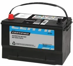Certified Group Size 65 Battery, 725 CCA