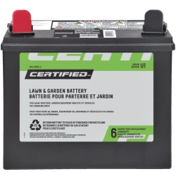 Certified Group Size U1 Battery, Small Engine 150 CCA
