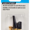 Certified Inflator Accessory Set With Presta Valve Adaptor