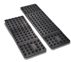 Certified Medium Vehicle Traction Mat For Snow, Ice, Mud & Sand, 2-pk