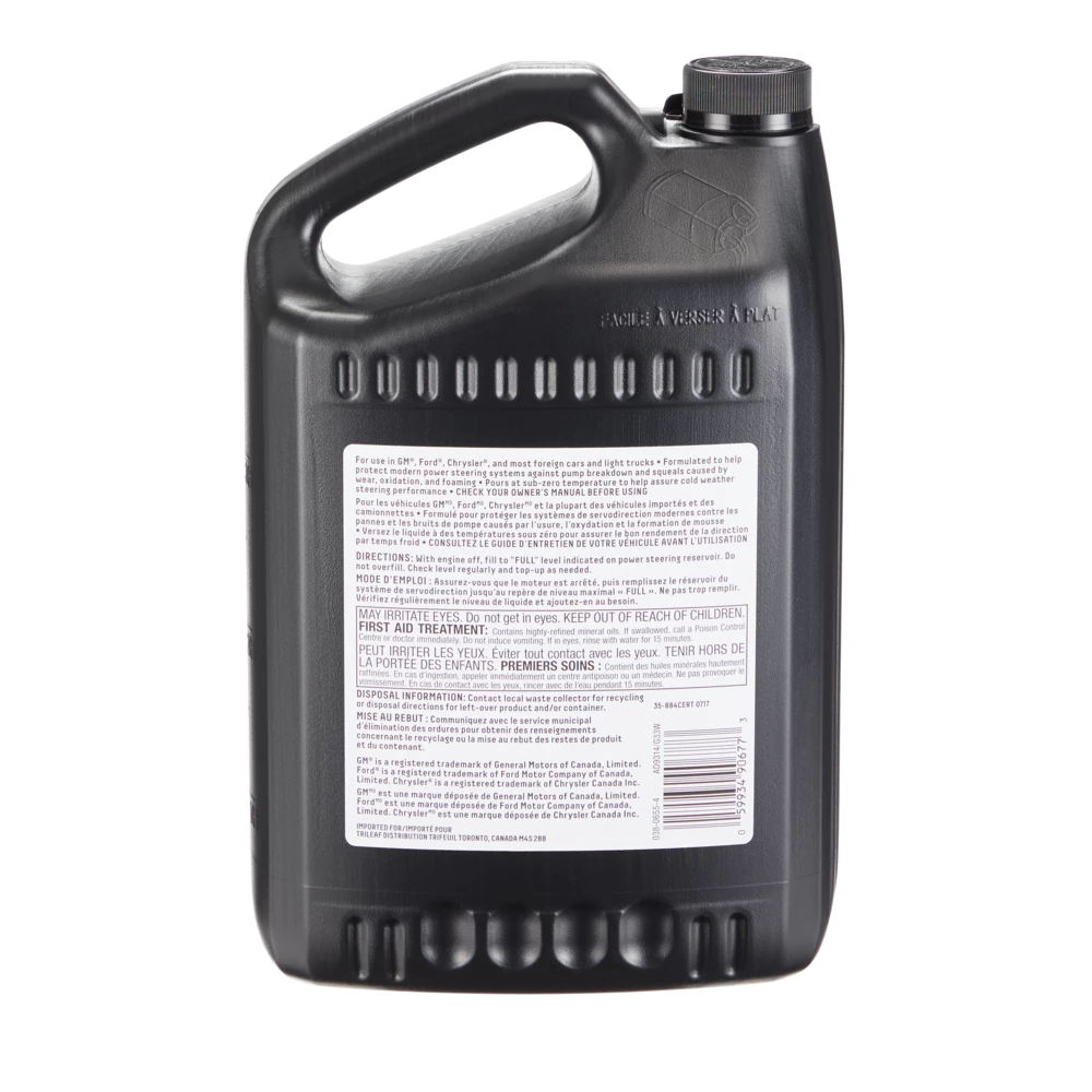 Certified Synthetic Power Steering Fluid, 3.78-L - Image 3