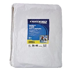 Certified Ice Rink Tarp, 20-ft X 40-ft