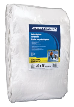 Certified Ice Rink Tarp, 30-ft X 60-ft