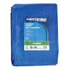 Certified Standard Duty Poly Tarp, Waterproof, 20-ft X 40-ft