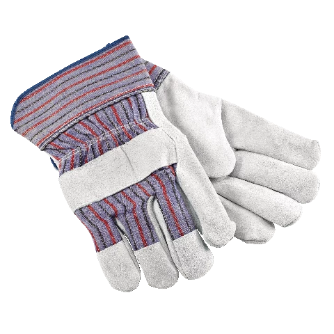 Certified Suade Palm Men's Work Gloves, Assorted Sizes - Image 3