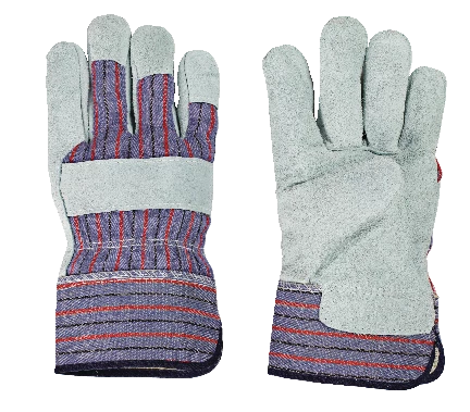 Certified Suade Palm Men's Work Gloves, Assorted Sizes