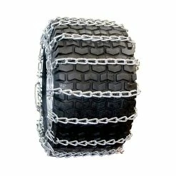 Certified Universal Snowblower Tire Chains, 2 Pk, For 18-in X 4-in X 8-in Tire