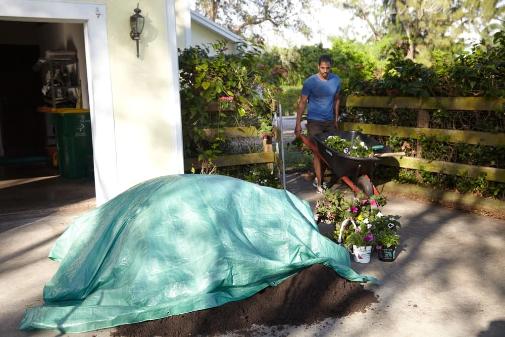 Certified Light Duty Poly Tarp, Waterproof, 9-ft X 12-ft - Image 5