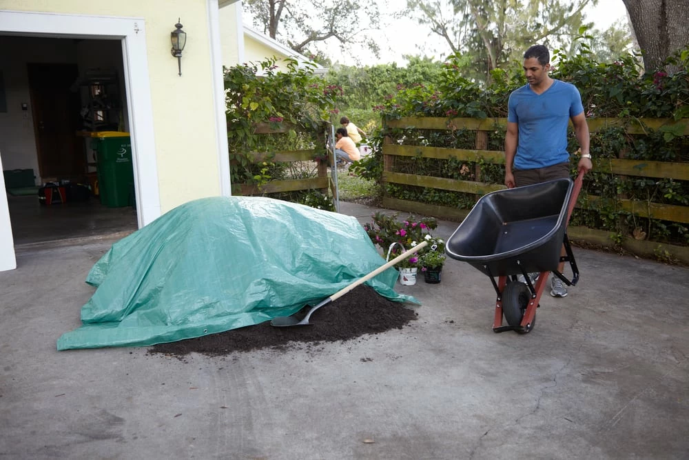 Certified Light Duty Poly Tarp, Waterproof, 9-ft X 12-ft - Image 3