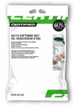 Certified Water Softner Salt, 20-kg