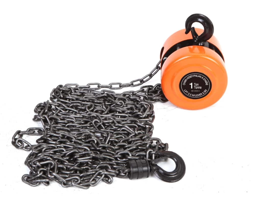 Certified Manual Chain Hoist, 1-Ton - Image 2
