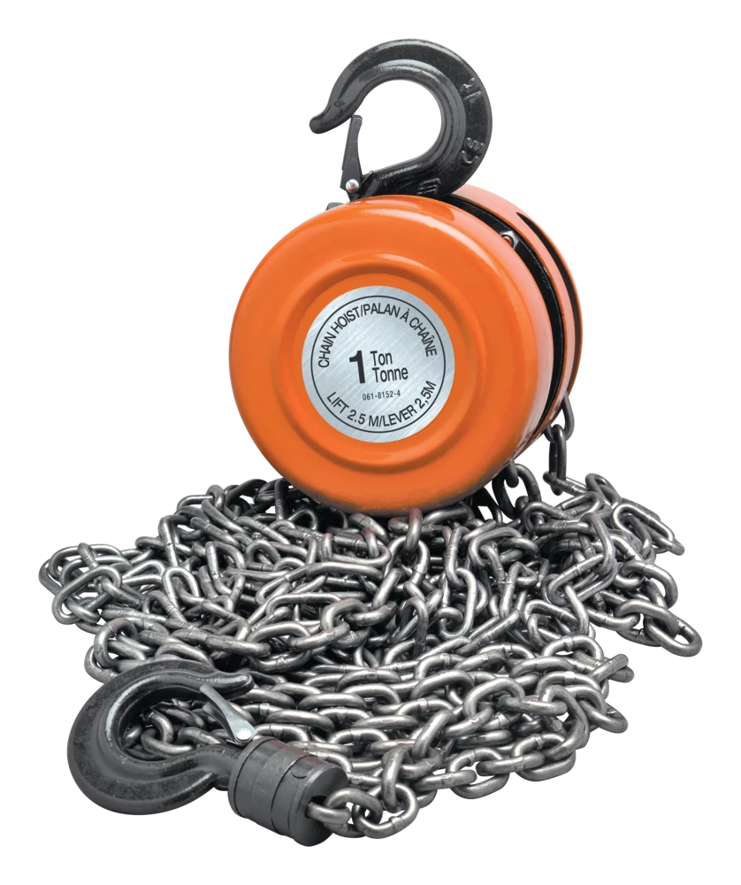 Certified Manual Chain Hoist, 1-Ton - Image 3
